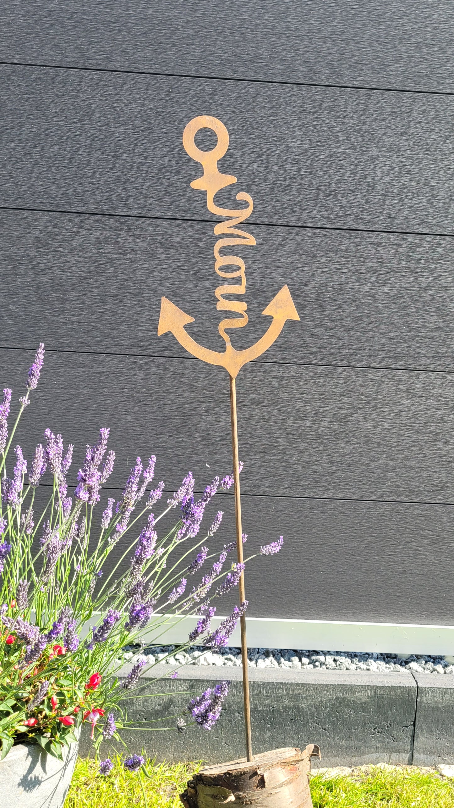 Gartenstecker "MOIN Anker"