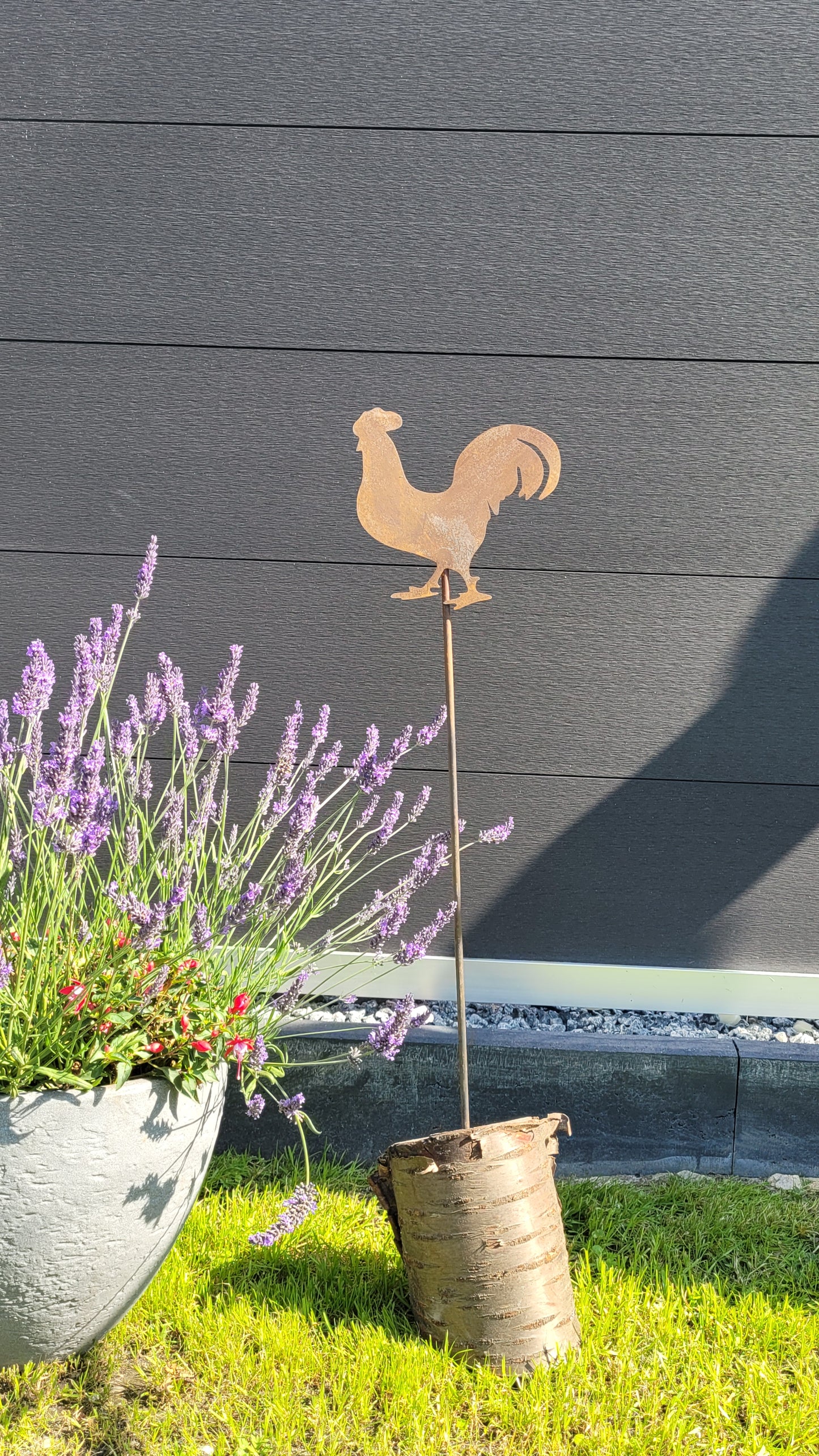 Gartenstecker "Hahn"