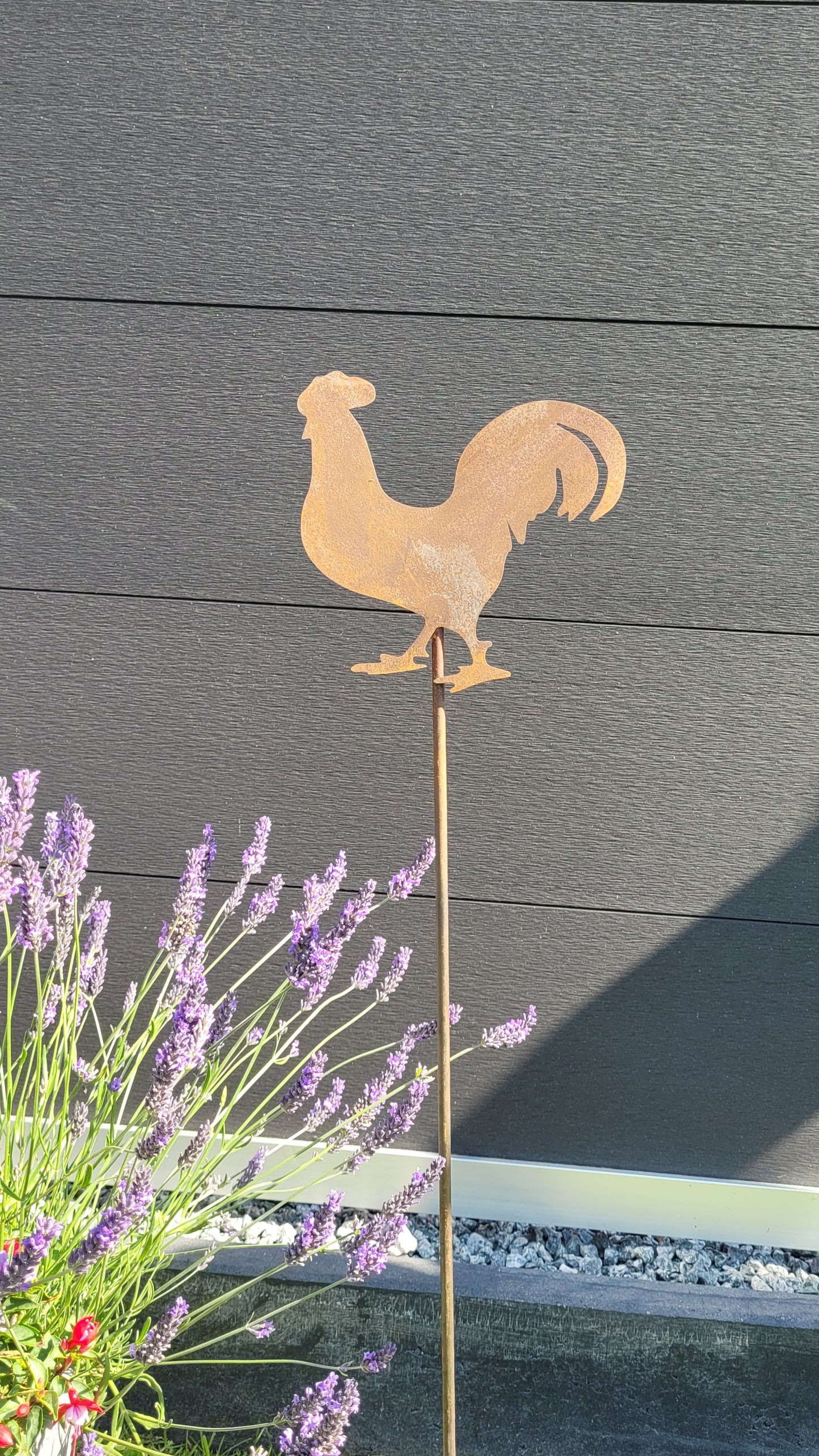 Gartenstecker "Hahn"