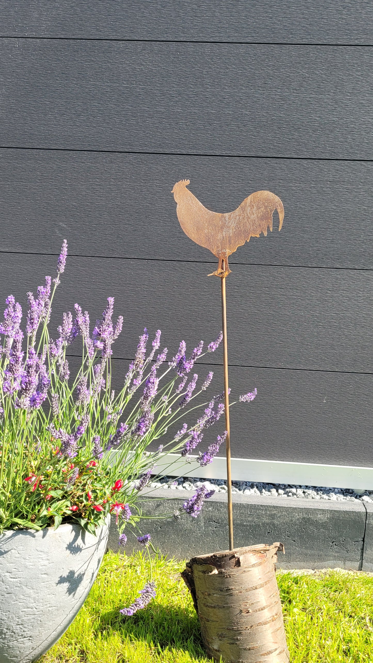 Gartenstecker "Gockel"