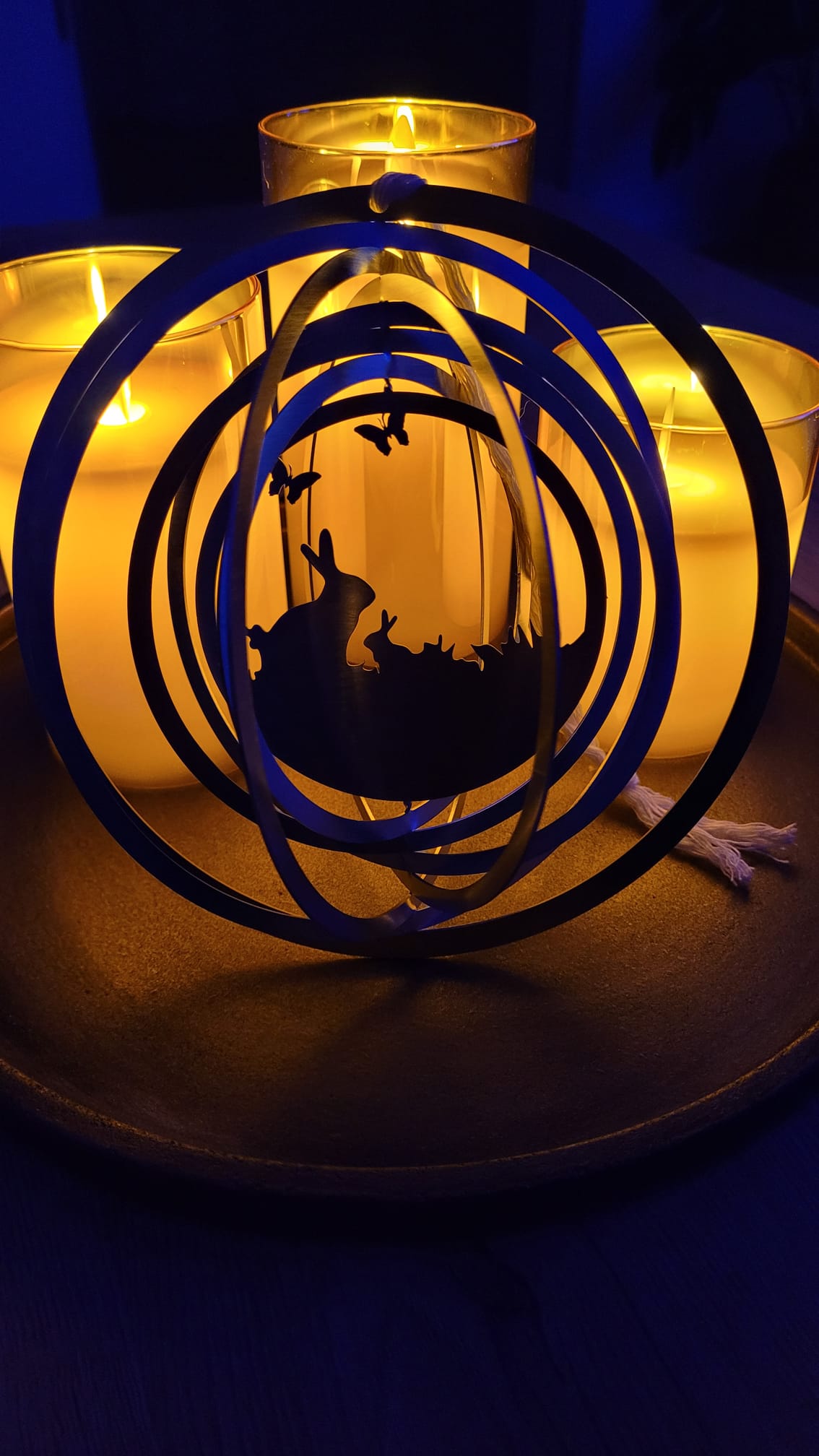 Windspiel "2 Hasen" mittel