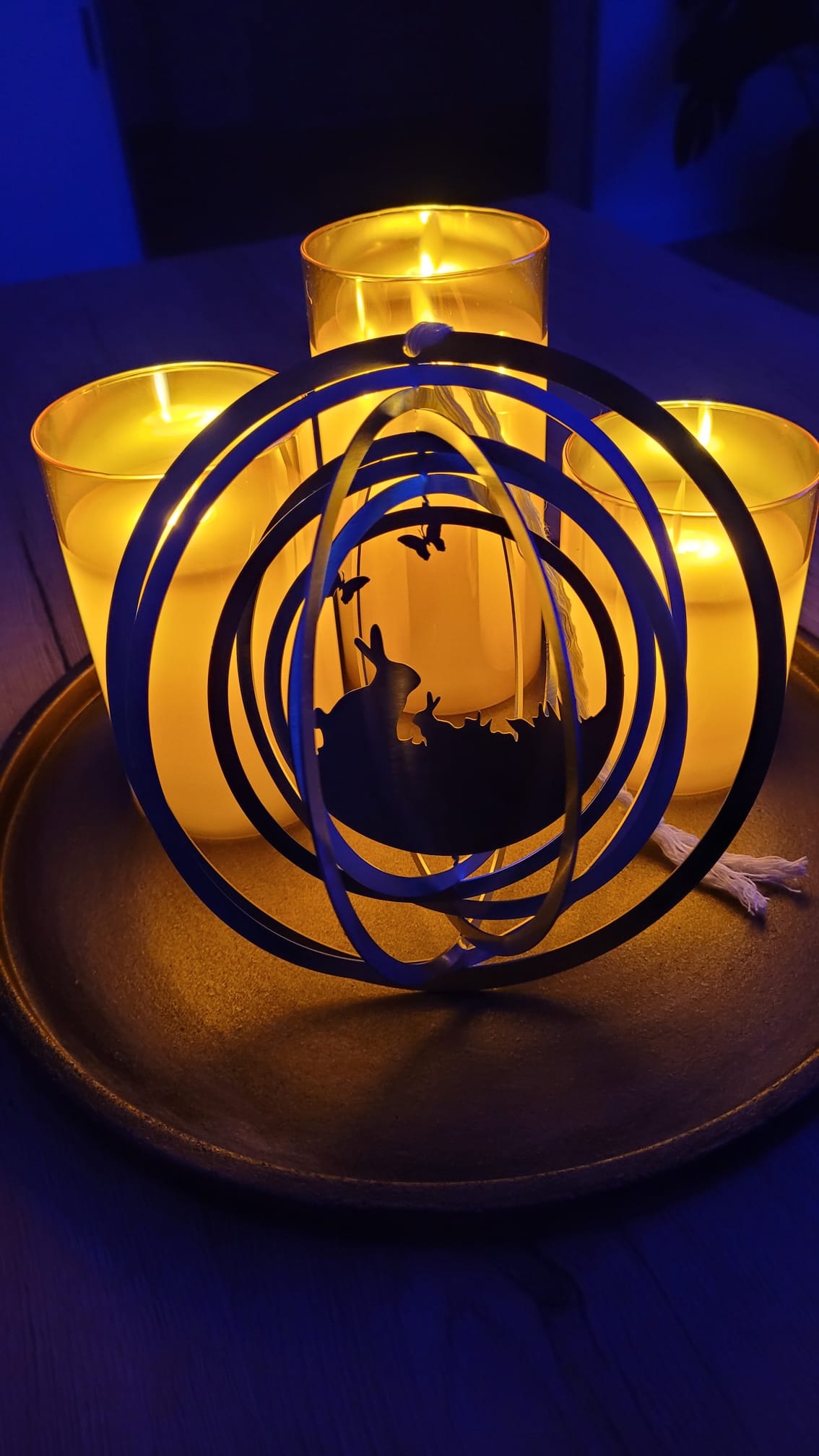 Windspiel "2 Hasen" mittel