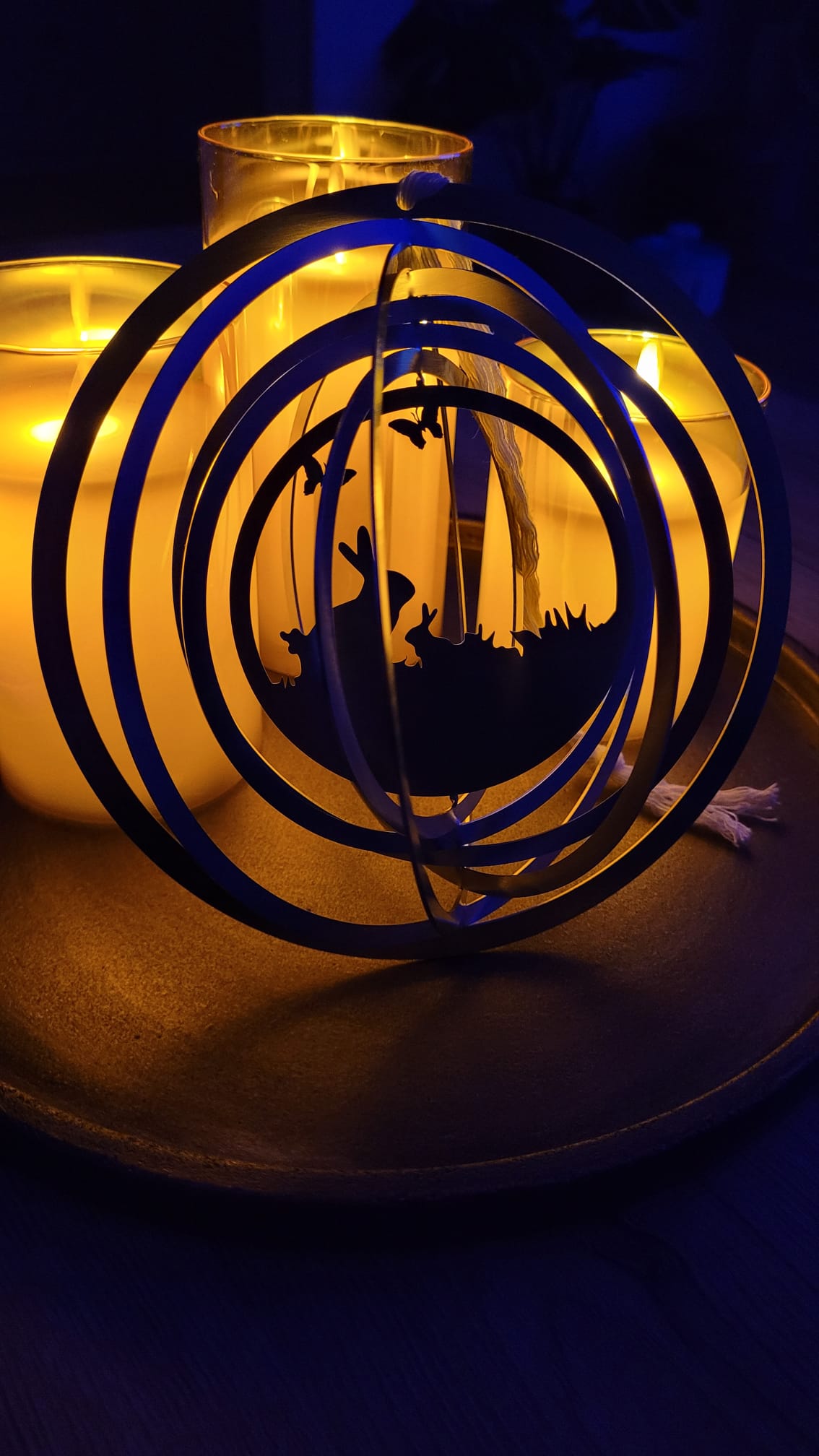 Windspiel "2 Hasen" mittel