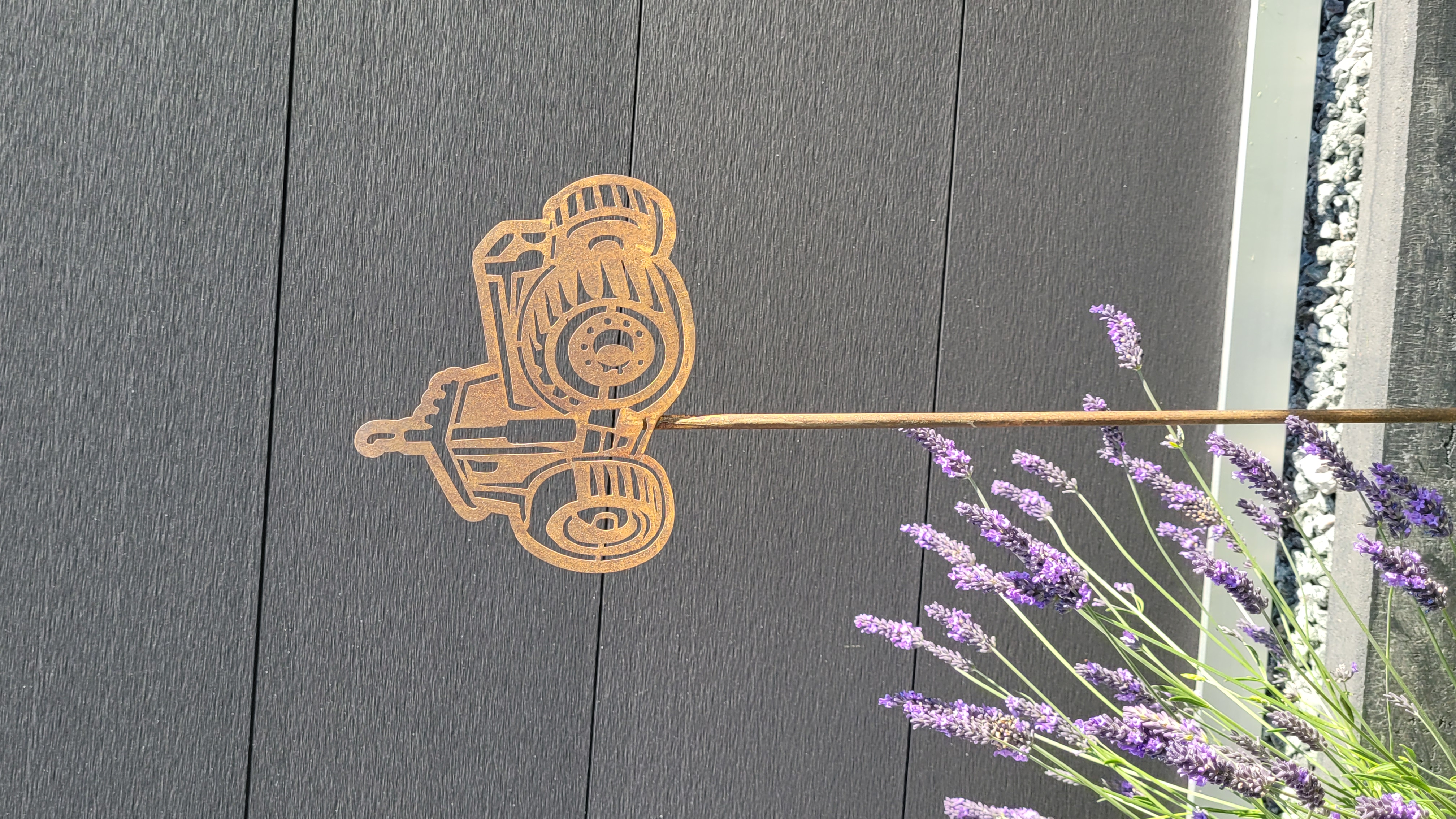 Gartenstecker „Traktor"