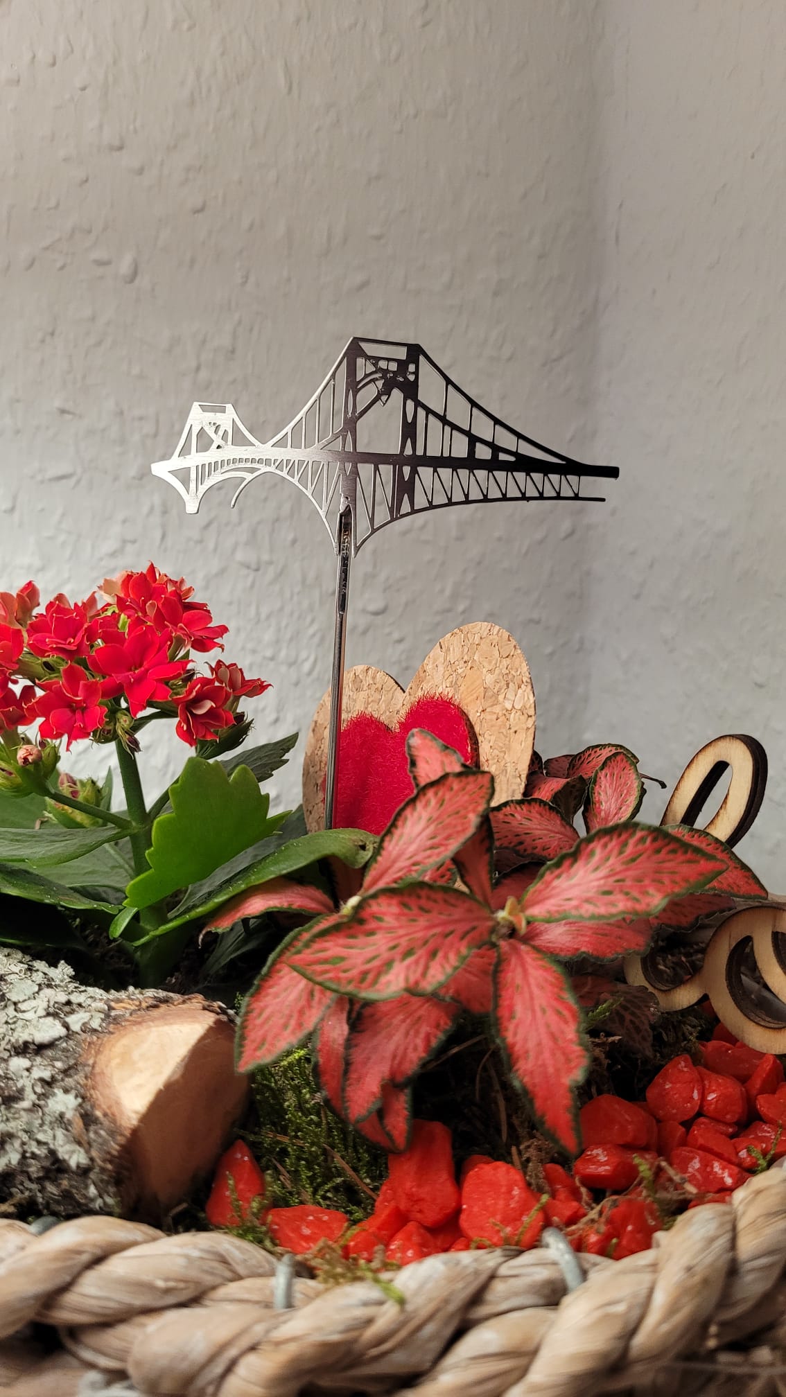 Blumenstecker „KW-Brücke"