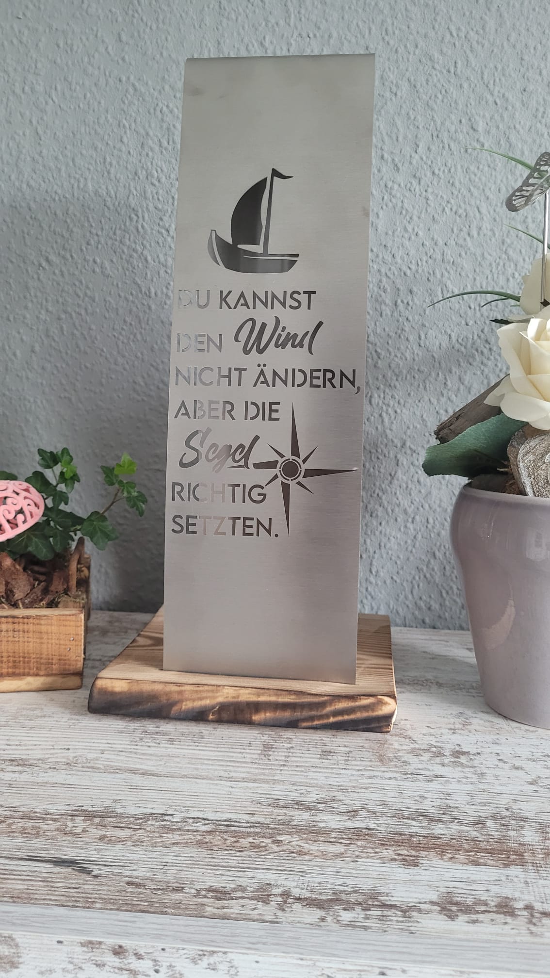 Windschott „Segel" Edelstahl